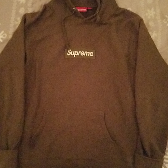 olive green box logo